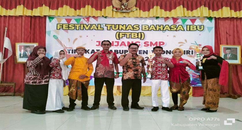 SMPN 2 Girimarto Boyong 8 Piala FTBI