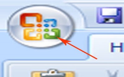 OFFICE BUTTON MICROSOFT OFFICE EXCEL 2007