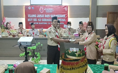 Kwartir Ranting Girimarto Sukses Peringati HUT Pramuka
