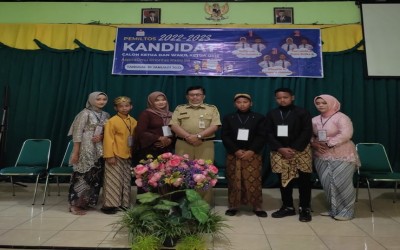 Pemilihan Ketua dan Wakil Ketua OSIS SMP Negeri 2 Girimarto Berlangsung Tertib 